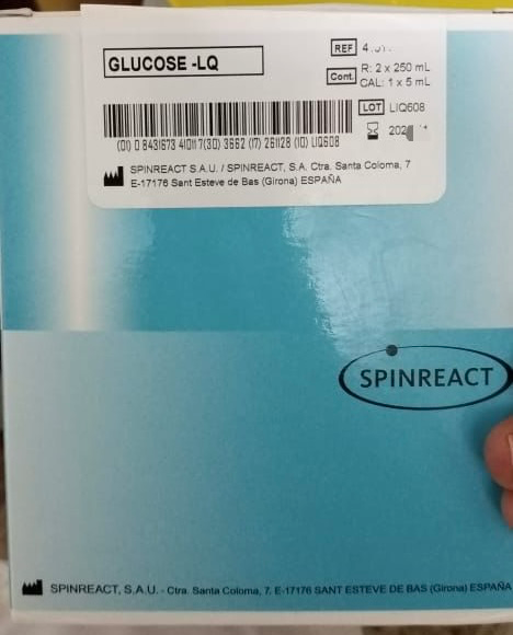 Glucose LQ (SpinReact) (500 mL)
